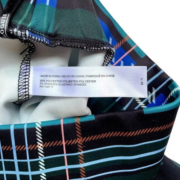 NWT Eloquii Plaid Neoprene Pencil Skirt - Picture 3 of 4